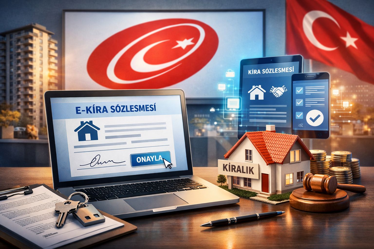 KİRALAMA SÜREÇLERİNDE BÜYÜK REFORM: E-DEVLET ÜZERİNDEN ELEKTRONİK  KİRA SÖZLEŞMESİ DÖNEMİ BAŞLIYOR